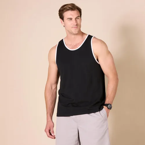 Vista 6 de Tienda Essentials Camiseta sin mangas ajustada para hombre