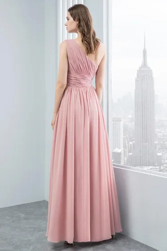 Vista 2 de Ever Girl vestidos para fiesta de graduación y damas de honor de chifón, vestidos para la noche