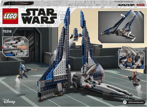 Vista 6 de LEGO® Star Wars 75316 cazador estelar mandaloriano™ a partir de 9 años