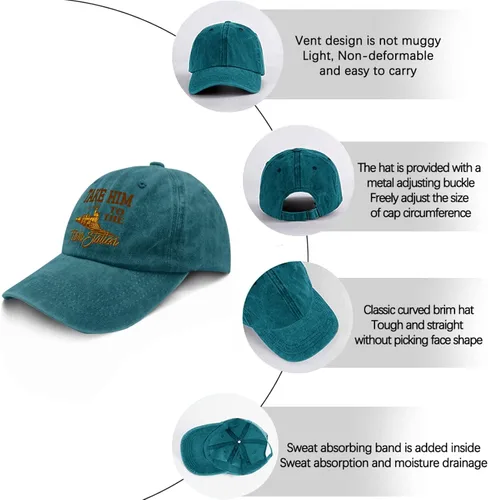 Vista 6 de Baseball Caps Take Him to The Train Station Dad Hat for Men Vintage Hats Adjustable