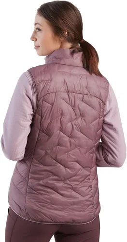 Vista 2 de Outdoor Research Chaleco ligero SuperStrand para mujer, chaleco resistente al viento y con aislamiento