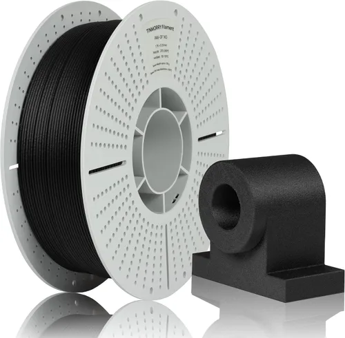 Vista 18 de TINMORRY PA6-CF - Filamento de nailon de fibra de bajo carbono de 0.07 in Pa6-cf-negro