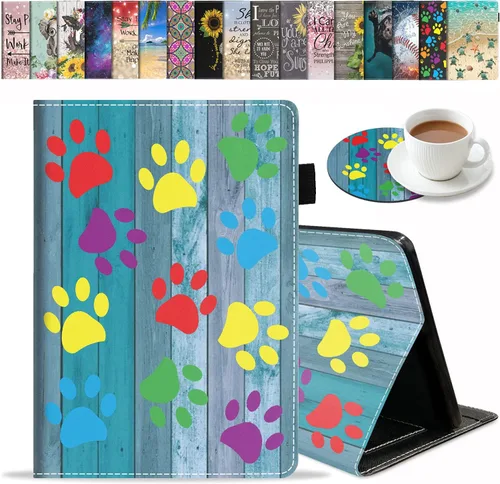 Vista 17 de Funda para tableta Amazon Kindle Fire HD 8/Fire HD 8 Plus (12ª/10ª generación, versión 2022/2020) – Funda de piel sintética de alta calidad