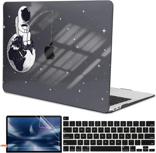 Vista 24 de Funda compatible con MacBook Pro de 13 pulgadas 2022 2021-2020 versión A2338 M2/M1 A2251 A2289 A2159 A1989 A1706 Touch ID, carcasa rígida