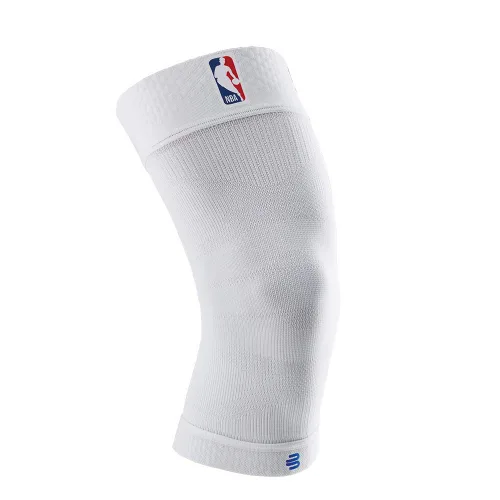 Vista 17 de Bauerfeind - Rodillera de compresión deportiva para rodillas NBA - Diseño ligero con zonas de agarre para alivio del dolor en la rodilla de Negro