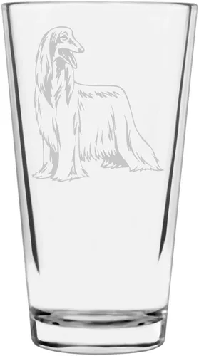 Vista 21 de Podenco Canario - Vaso de pinta de 16 onzas con temática de perro personalizado