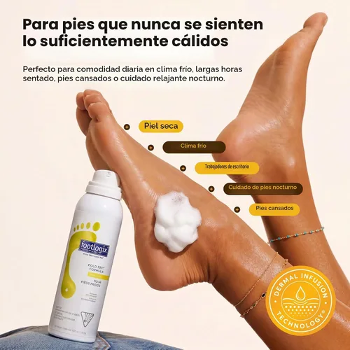 Vista 4 de FOOTLOGIX Fórmula para pies fríos, 4.23 oz