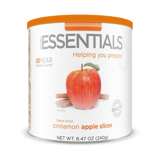 Vista 8 de Emergency Essentials, Rebanadas de plátano deshidratadas, suministros de alimentos de emergencia, vida útil de 10 años, 24 porciones