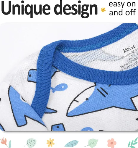 Vista 9 de ABeCue Conjunto de ropa de canastilla para bebé niño recién nacido, paquete de regalo para bebés, 20 piezas