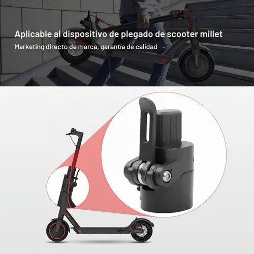 Vista 7 de Piezas de repuesto plegables de la base de poste de la vespa eléctrica compatibles con la vespa de Xiaomi M365/PRO/PRO2/1S