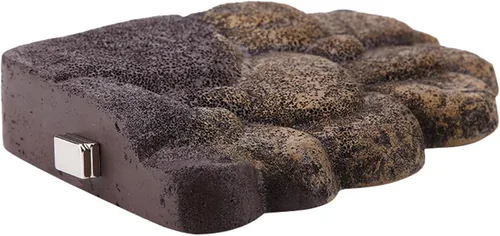 Vista 5 de HEEPDD Tortuga, tortuga flotante de simulación de tortuga flotante corteza de resina hábitat rocas con imán para decoración de piedra de acuario