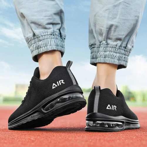 Vista 5 de Autper Tenis deportivos deportivos para hombre, ligeros, deportivos, para gimnasio, correr, caminar, tenis de EE.UU. 6.5-12.5