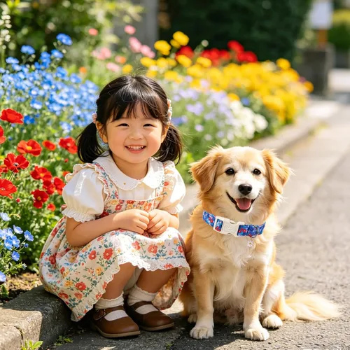 Vista 5 de Collar de perro floral azul, collar floral de algodón ajustable para primavera y verano con colgante de margarita, hebilla de liberación rápida