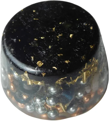 Vista 17 de Generador de orgón Buster de un solo cristal de ojo de tigre Acumulador de energía ¡Herramienta de regalo perfecta! ¡Orgonita muchos ingredientes