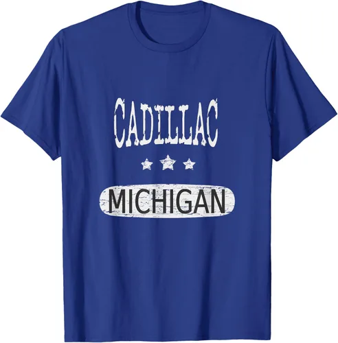 Vista 27 de Vintage Cadillac Michigan Camiseta