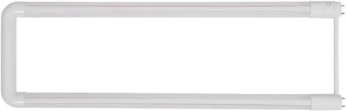 Vista 10 de Tubo lineal T5 de 4 pies de 24 W, 4000 K, 3500 LM, 127.27 LM/W, tipo A+B, lente esmerilada (paquete de 25)