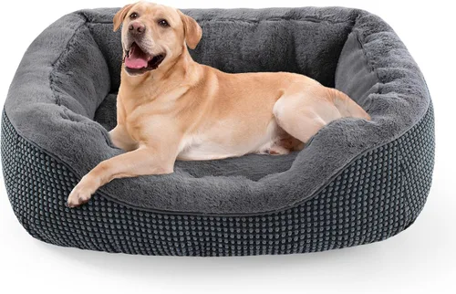 Vista 37 de Invenho - Camas para perros pequeños y medianos lavables, ortopédicas, calmantes, autocalentamiento, suaves, duraderas, con fondo antideslizante