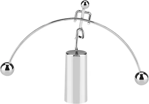 Vista 6 de Newton's Balance Balls Science Toy for Home Decor, Pendulum Demonstration, Explore Physics Values, Suitable for Students