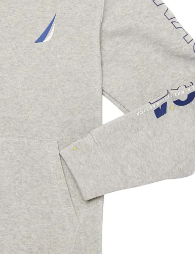 Vista 4 de Nautica Sudadera con capucha de vellón de manga larga para niño