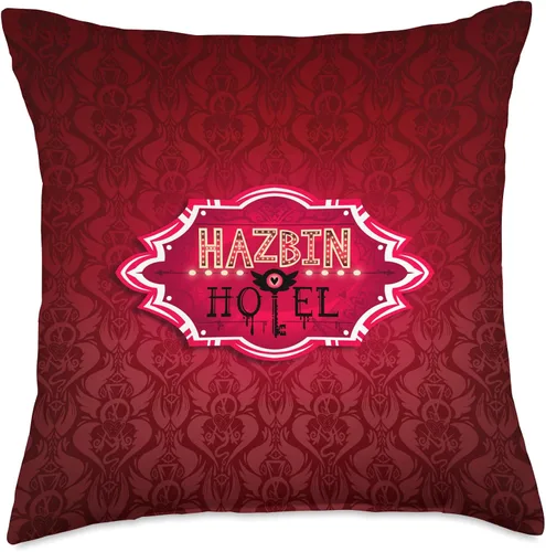 Vista 5 de Hazbin Hotel - Almohada con logo