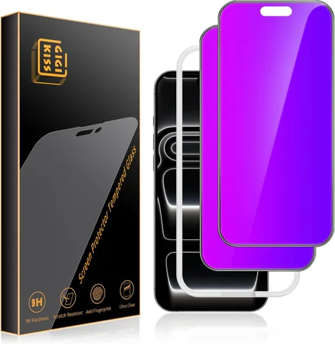 Vista 9 de GIGIKISS Protector de pantalla de privacidad compatible con iPhone 13 Pro Max / iPhone 14 Plus, vidrio templado de 6.7 pulgadas, protector