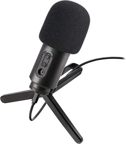 Vista 6 de ATR2500x Cubierta de Espuma con Filtro Pop - Pantalla Antiviento de Micrófono Personalizada para Audio Technica ATR2500x-USB, Micrófono USB