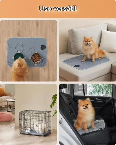 Vista 7 de Feandrea Almohadillas lavables para orina para perros, impermeables, 24 x