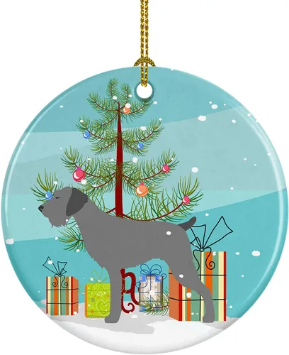 Vista 79 de Caroline's Treasures Cavalier King Charles Spaniel - Adorno de cerámica para árbol de Navidad, decoración colgante para el hogar, Navidad, fiestas