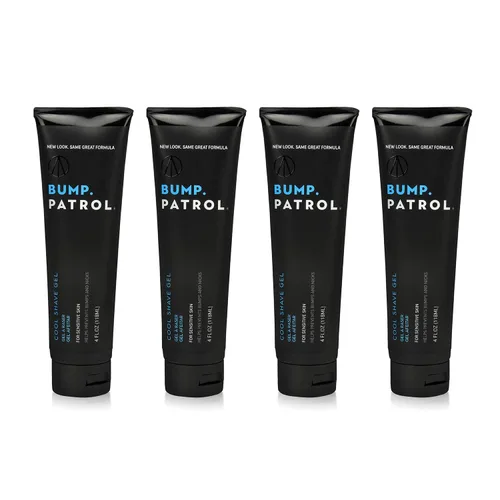 Vista 6 de Bump Patrol Cool Shave Gel 4 oz. Tubo (Sensitive)