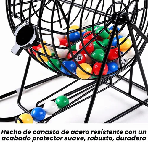 Vista 3 de Juego de bingo de lujo GSE para fiestas de amigos, noches de juego