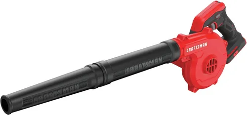 Vista 9 de CRAFTSMAN Soplador de hojas inalámbrico V20, 125 mph, solo herramienta (CMCBL0100B)