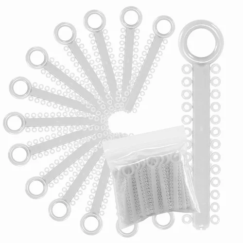 Vista 15 de 1040 Power Sticks Ligaduras Ataduras de ligadura ortodóntica O-Ties, Bandas elásticas de ligadura, Ataduras elásticas Anillos en O Bandas elásticas