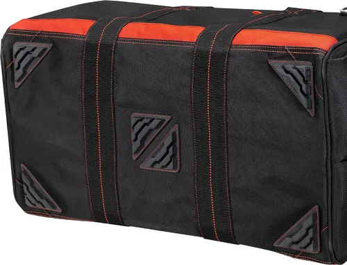 Vista 3 de Hultafors Work Gear HT5511 Pro - Bolsa de herramientas de poliéster balístico resistente, 9 bolsillos, compartimento interior XL, correa de hombro