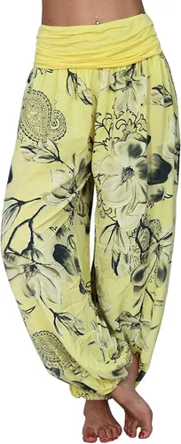 Vista 2 de Trajes de vacaciones para mujer, talla grande, estampado floral, pantalones acampanados Haren, pantalones casuales de yoga, pantalones básicos