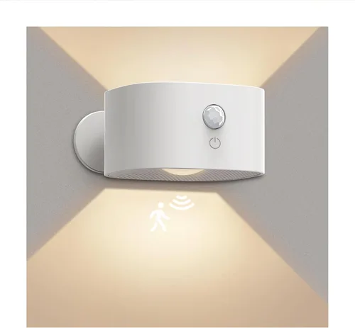 Vista 11 de Deyagoo 2PACK Lámpara de pared LED con control remoto - Lámpara de pared recargable, 3 colores y 3 niveles de brillo, cabezal giratorio magnético