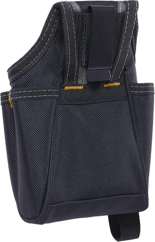 Vista 6 de ToughBuilt - Utility Pouch, Heavy-Duty Tool Pouch with Multiple Pockets, Secure Attachment & Storage for Jobsite Use