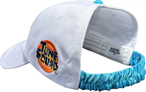 Vista 4 de CurlCap Gorra sin parte trasera para cabello natural, gorra de béisbol forrada de satén para mujer