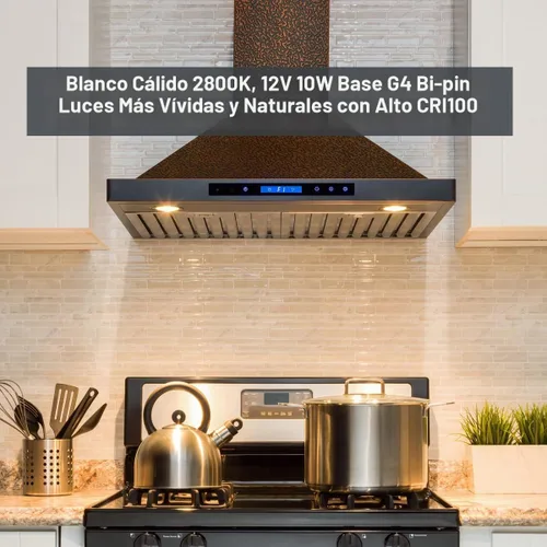 Vista 4 de Bombillas halógenas de 10 W 12 V - 10 paquetes de bombillas halógenas G4 de larga duración, de alto rendimiento, regulables con base G4 de doble