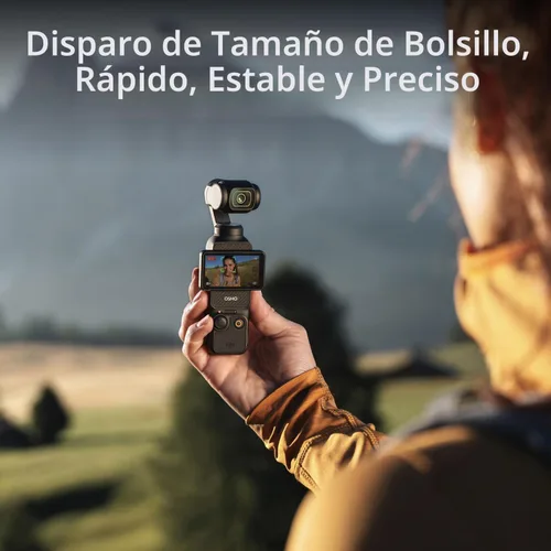 Vista 8 de DJI Osmo Pocket 3 Creator Combo Gimbal Stabilizer 1 ′ ′ CMOS y paquete de video 4K/120fps con tarjeta de memoria de 128 GB, trípode de araña