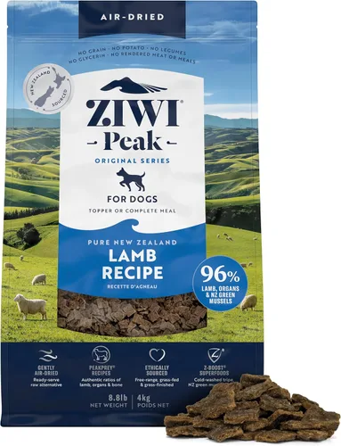 Vista 34 de ZIWI Peak - Alimento para perros secado al aire, carne de res, totalmente natural, alta proteína, sin granos, ingredientes limitados