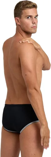 Vista 2 de Arena Calzoncillos de baño con logotipo grande para hombre
