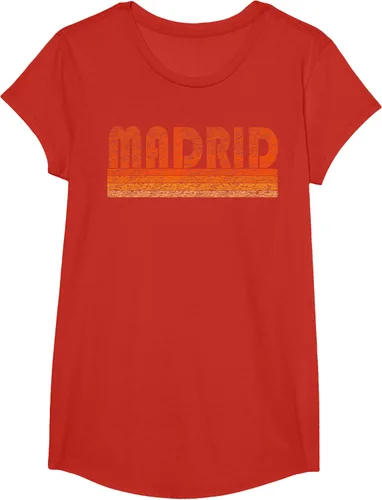 Vista 41 de clásico Retro Madrid playera, hombre 3XL, Asphalt Negro