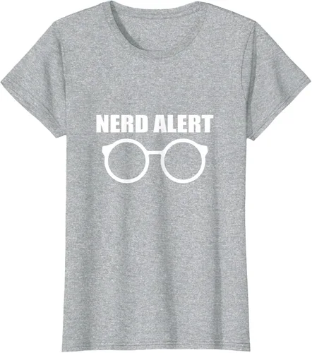 Vista 5 de Geek Alert Nerd and Good Looking - Camiseta