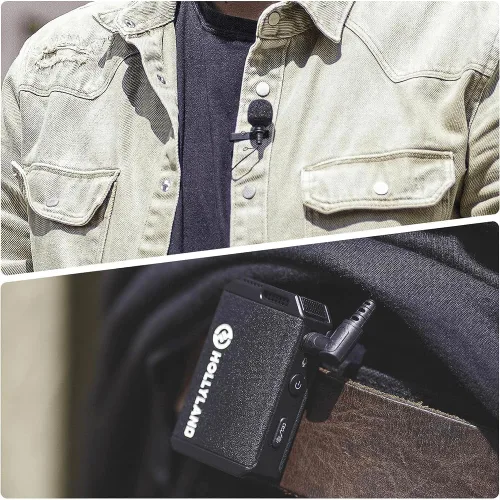 Vista 5 de Lark MAX Lavalier Microphone (Black)