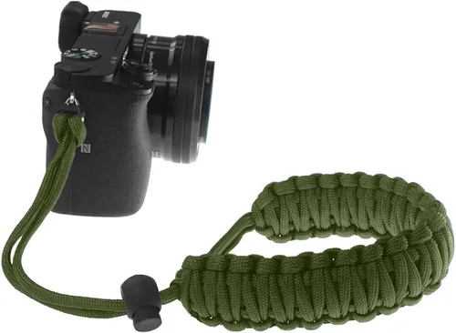 Vista 10 de Correa de muñeca ajustable 550 Paracord para cámaras réflex digitales, compactas