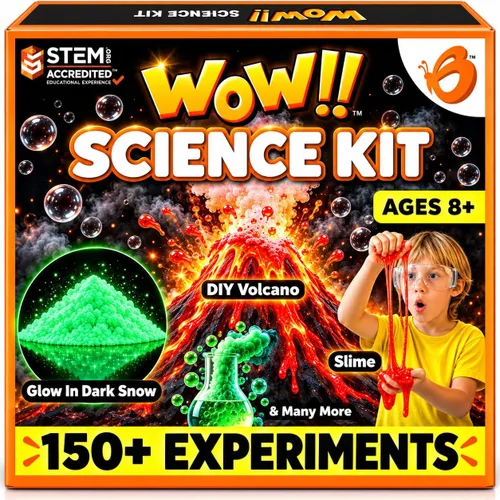 Vista 9 de Butterfly EduFields Kit de ciencia de más de 100 piezas para niñas de 4, 5, 6, 7, 8 años Niñas en CTIM y experimentos científicos Ideas