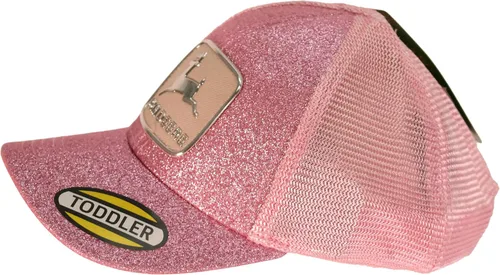 Vista 7 de John Deere Gorra Historic Tm con purpurina rosa-talla única, Rosado