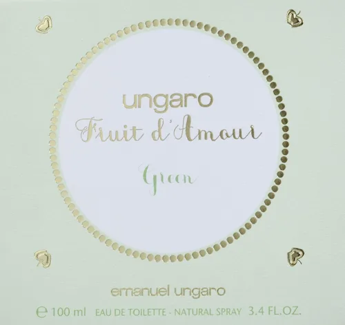 Vista 2 de Emanuel Ungaro Fruit D'amour Green Eau de Toilette en espray para mujer, 3.4 onzas