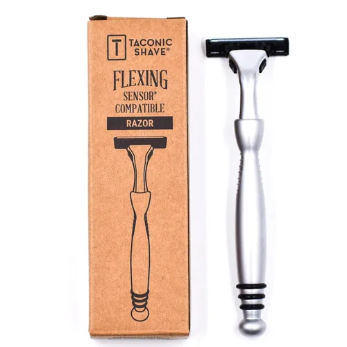 Vista 8 de Taconic Shave, Gillette Sensor & Sensor Excel - Maquinilla de afeitar de cabeza de pivote de triple cuchilla, incluye 1 cuchilla precargada, ofrece