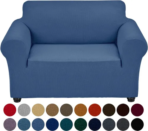 Vista 11 de Joccun Funda Elástica para Silla Sofá, Funda de Sofá de 1 Pieza Tela Jacquard de Spandex con Parte Inferior Elástica, Protector de Muebles Lavable